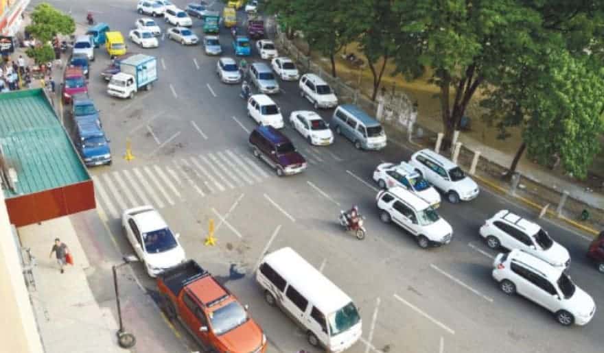 Cebu Traffic Cars