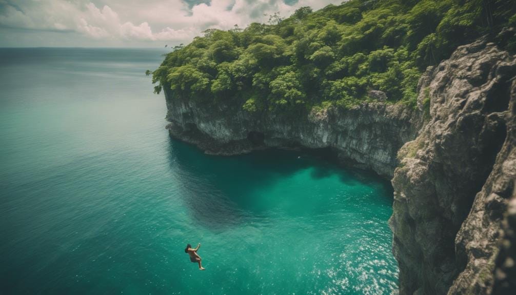 Outdoor Activities in Cebu City featuring cliff diving adventures await
