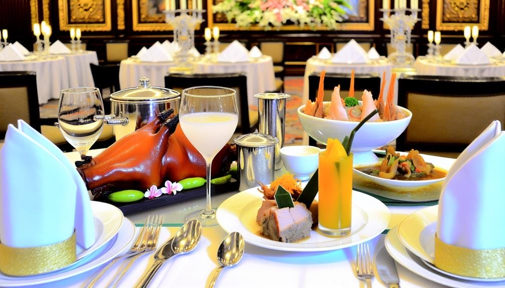 cuisine elegance and luxury