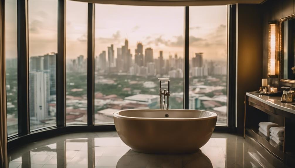 luxurious hotel bathtub experiences