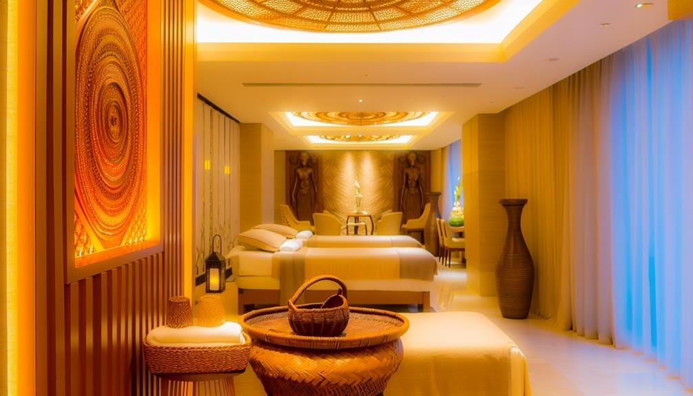 luxurious spa and wellness
